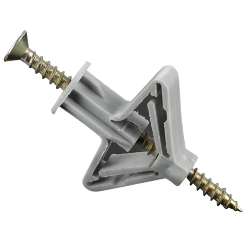 100 шт поли тумблер гипсокартон анкер пластиковое расширение трубы стены анкеры
