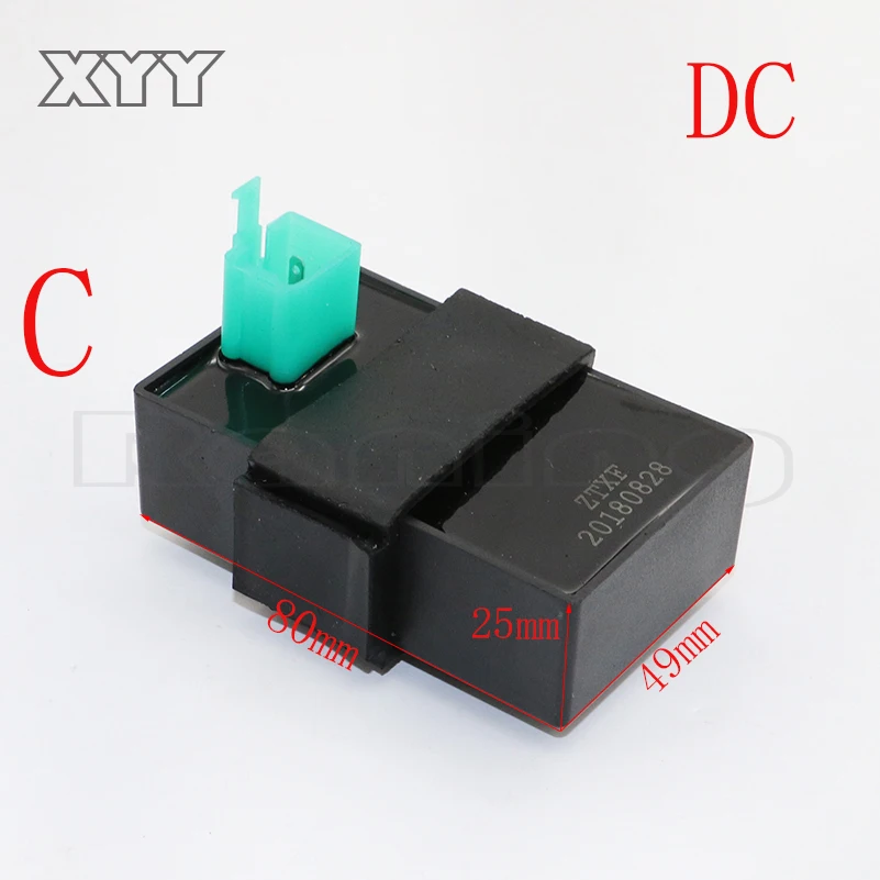 4pin/6 контактов AC DC Зажигание CDI Коробка для gy6 125cc 150cc 200cc 250cc ATV квадроциклы мопед