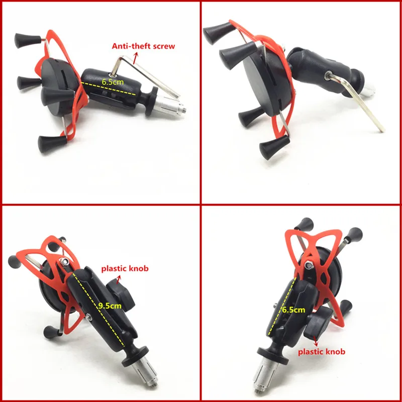 Phone Holder GPS Navigation Frame Bracket 14-23mm For BMW S1000RR 2010-2017/HP4 2012-2014 | Электроника