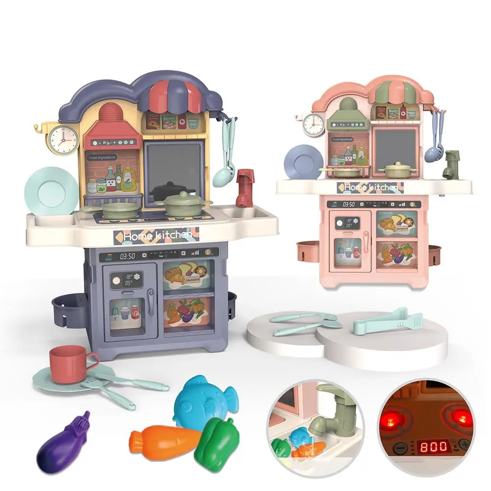 

Игрушка для игрового домика с электрическим освещением и звуковыми эффектами, детская игрушка, набор «сделай сам», имитация кухонных игруш...