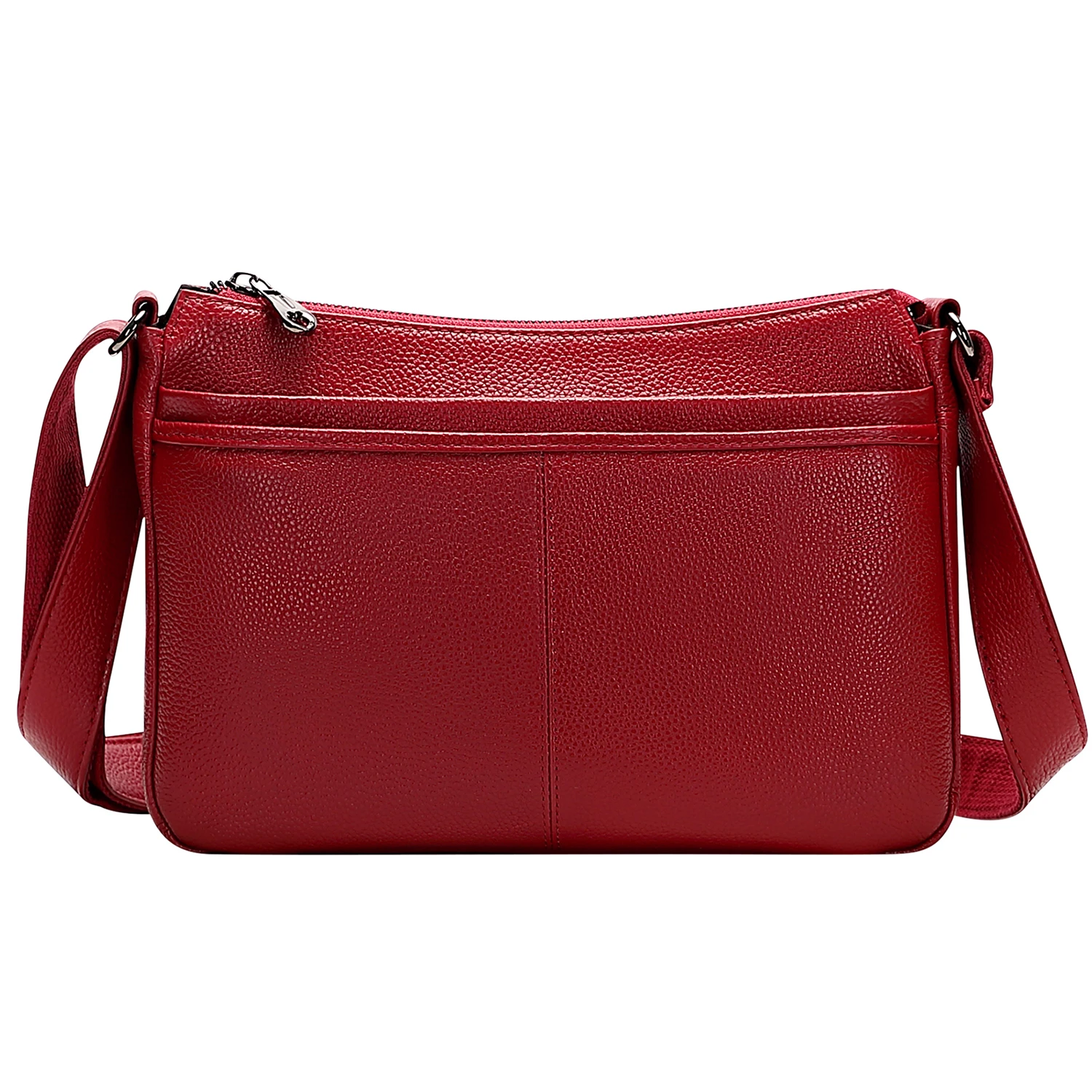 

DOLEESUNE Soft Genuine Leather Crossbody Bags Female Fashion Women Handbag Purse Ladies Shoulder Messenger Bag with Multi-pocket