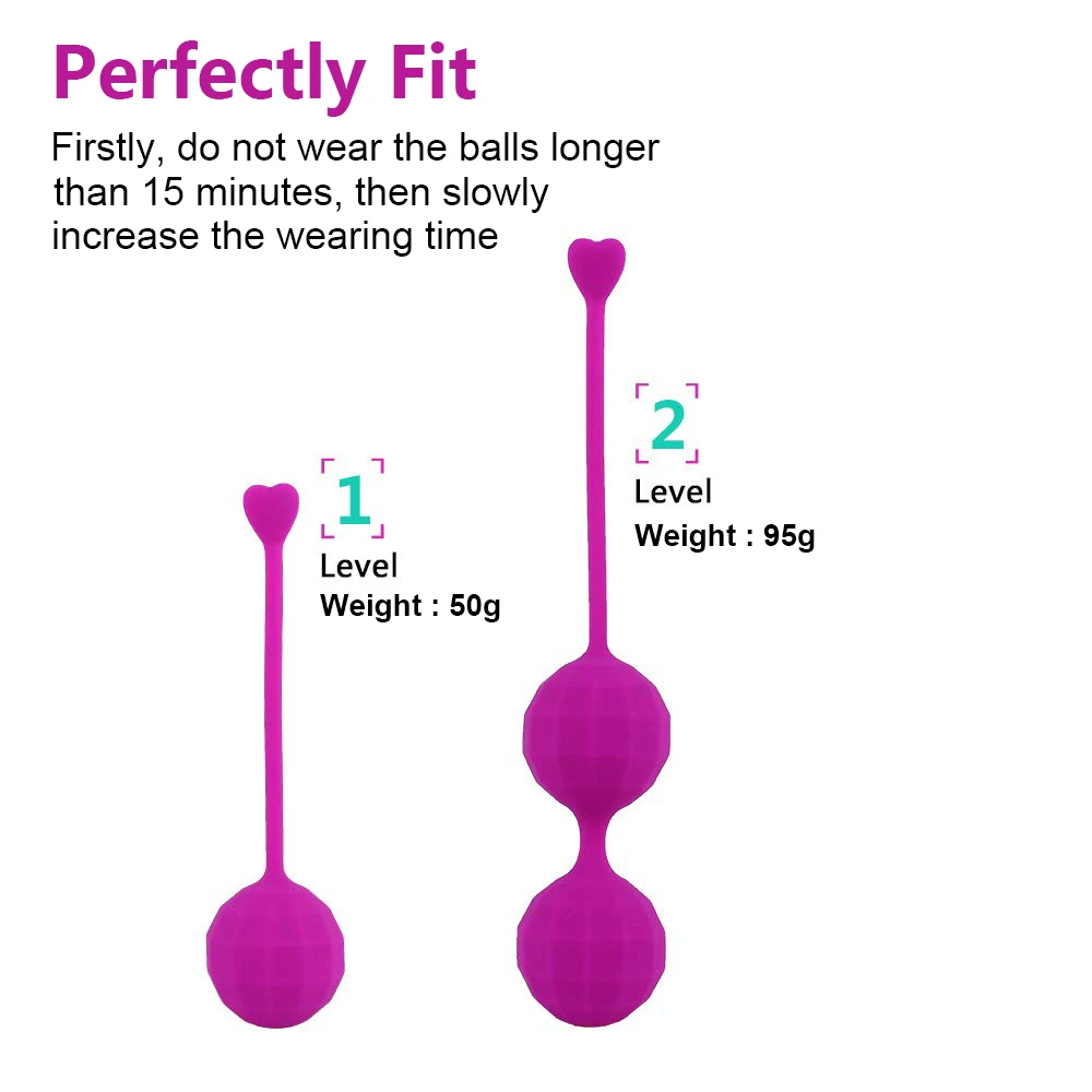 Безопасные Силиконовые Шарики Кегеля тренажер для укрепления влагалища