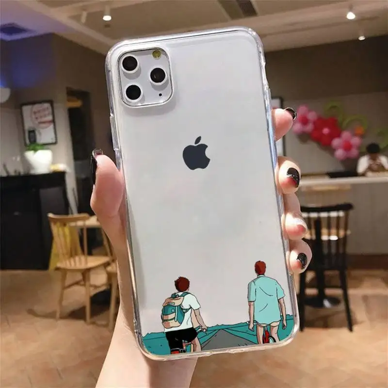 

Call Me by Your Name Luxury Phone Case Transparent soft For iphone 5 5s 5c se 6 6s 7 8 11 12 plus mini x xs xr pro max