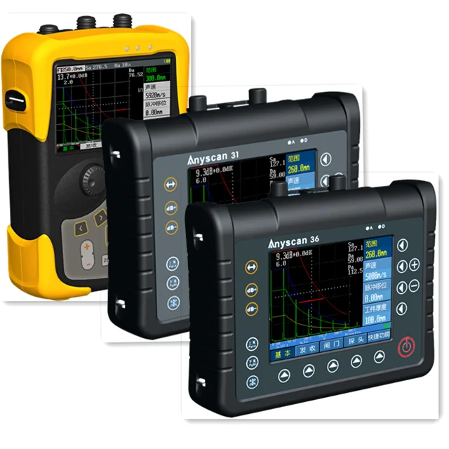 

Portable Ultrasonic Flaw Detector Anyscan metal detector