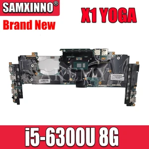 samxinno for lenovo thinkpad x1 yoga 14282 2m laotop mainboard 14282 2m motherboard with i5 6300u cpu 8gb ram free global shipping