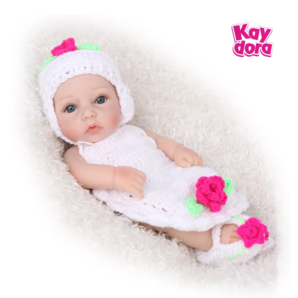Детская Реалистичная силиконовая кукла младенец 28 см|Куклы| |