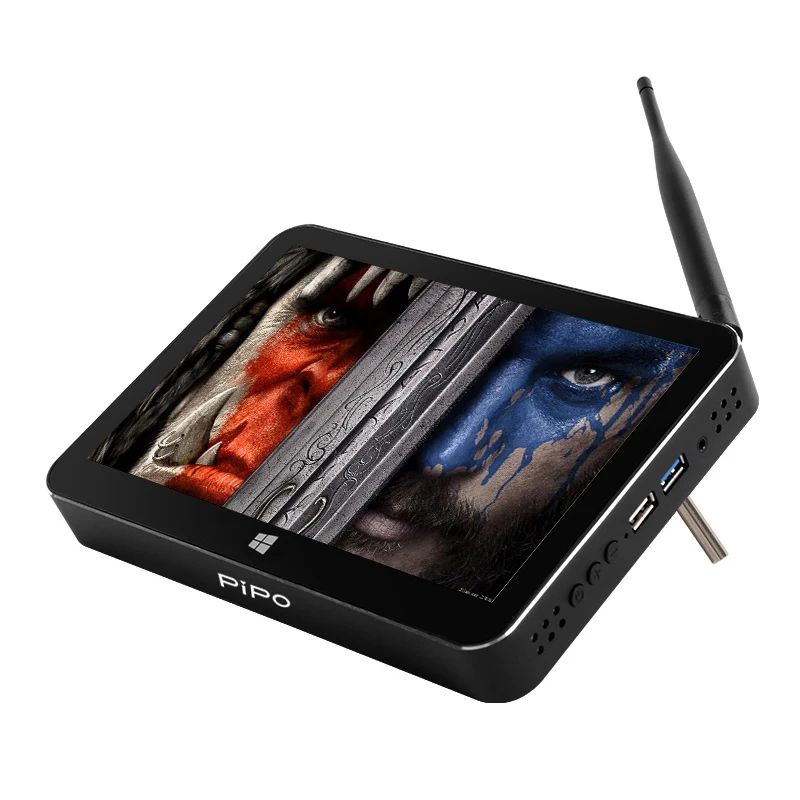 Pipo X9S X11 Мини ПК Intel Cherry Trail Z8350 2 ГБ/32 ГБ Smart tv Box Android Windows 10 Dual OS 8 9 дюймов 1920*1200 P