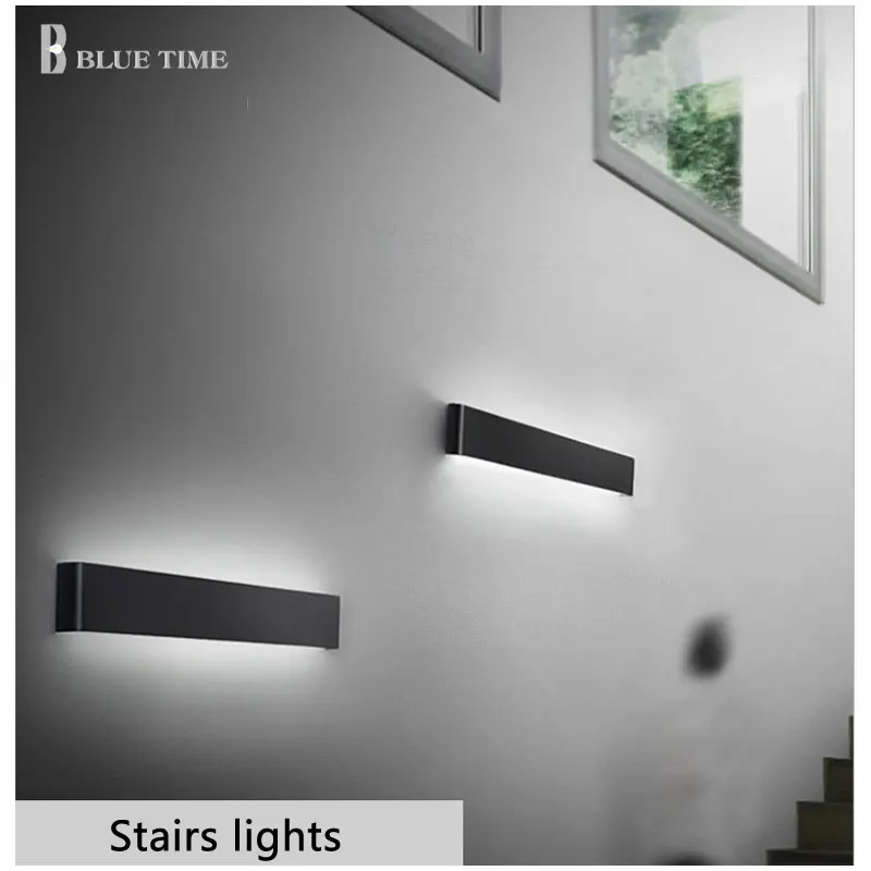 36W Rectangle Finished Modern LED Wall Lights For Bathroom Bedroom Living Room Mirror Front Light Lamps AC 110V 220V | Освещение