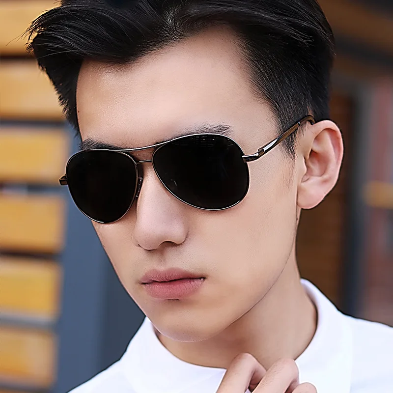 

Photochromic Pilot Polarized Sunglasses Men Women Driving Chameleon Discoloration Sun glasses Shades Oculos De Sol