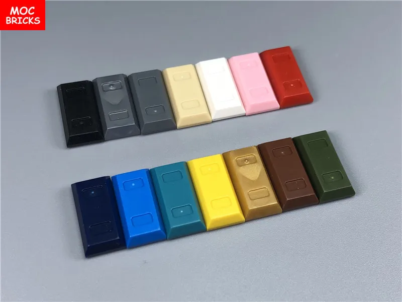 20 шт./лот MOC кирпичи &quotсделай сам&quot красочная посуда слиток/бар подходит для