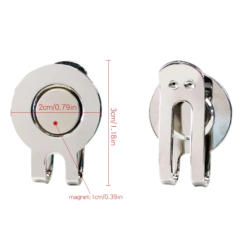 6 шт. магнитные зажимы для шляпы|Метка| |
