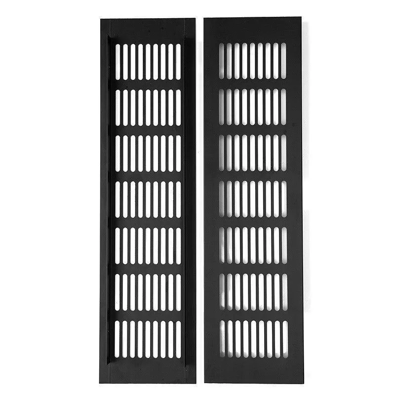 4 шт./лот 80 мм широкая алюминиевая решетка вентиляционного отверстия для шкафа