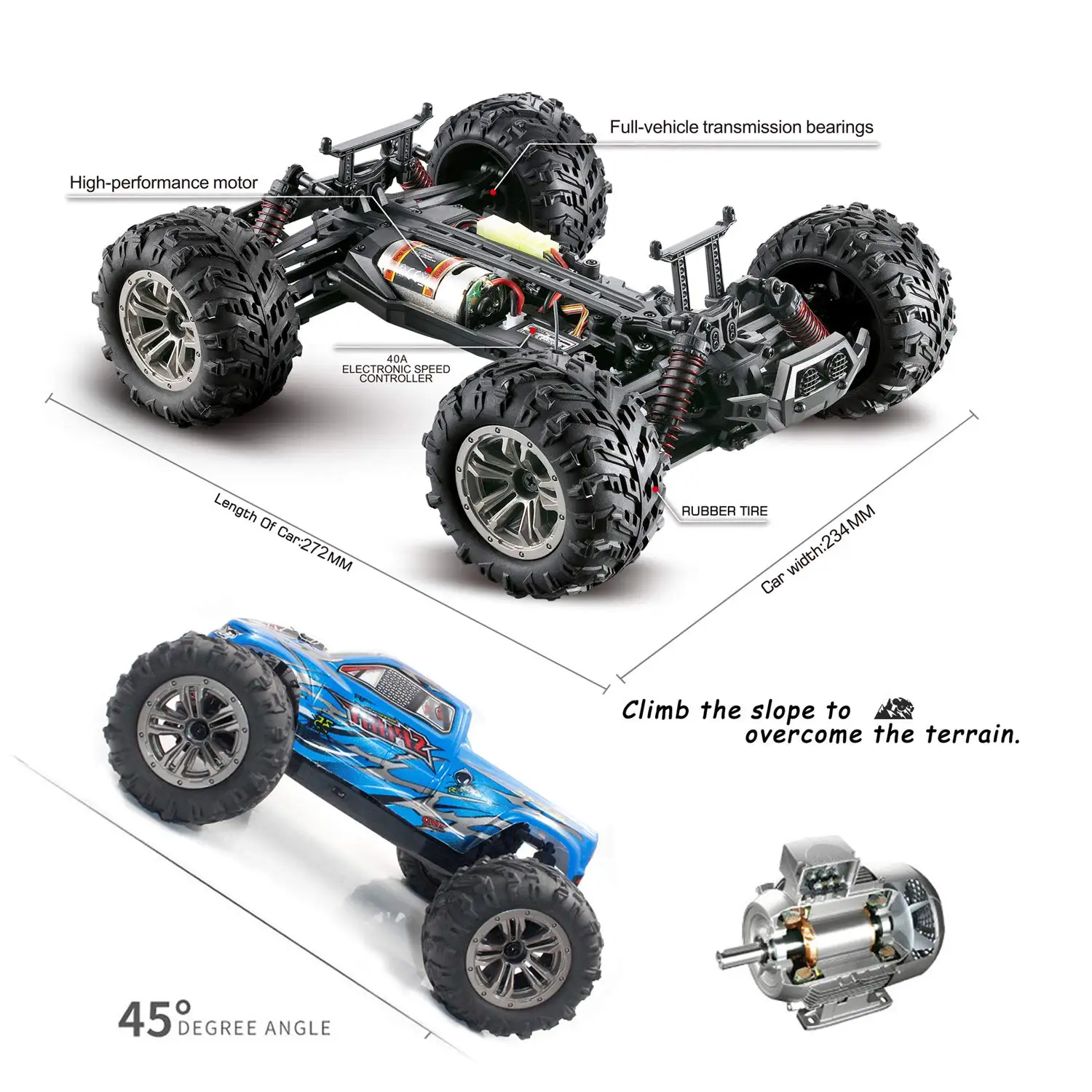 REMO HOBBY 1021 1/10 2 4G 4WD внедорожник короткий курс грузовик стандартный выпуск