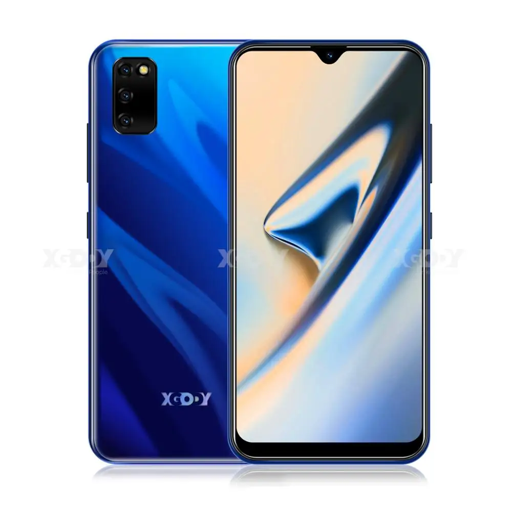 XGODY M30s 4G Смартфон Android 9,0 6," экран капли воды 3g 32G MTK6737 четырехъядерный 8 Мп 2850 мАч разблокировка лица ID мобильный телефон