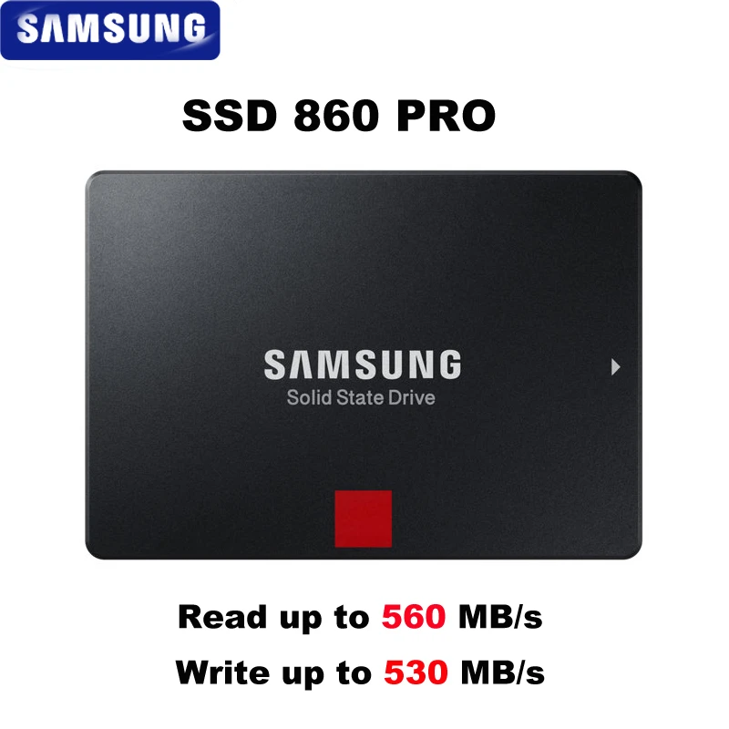 

SSD-накопитель SAMSUNG 860 PRO, 256 ГБ, 512 ГБ, ТБ, 2,5 дюйма, SATA III