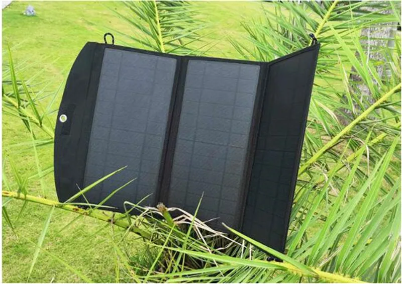 

Sun Power folding 28W Solar Cells Charger 5V USB Output Devices Portable Solar Panels for Smartphones