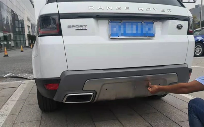 Защитная пластина переднего и заднего бампера для Land Rover Range Sport 2018 2021 протектор