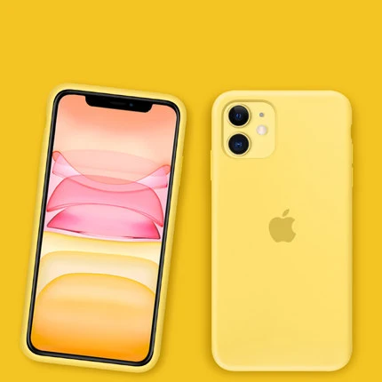 Shockproof Soft Silicone Phone Case For iphone 11 pro Max Cases Solid color Protection Cove TPU phone shell pink black red |