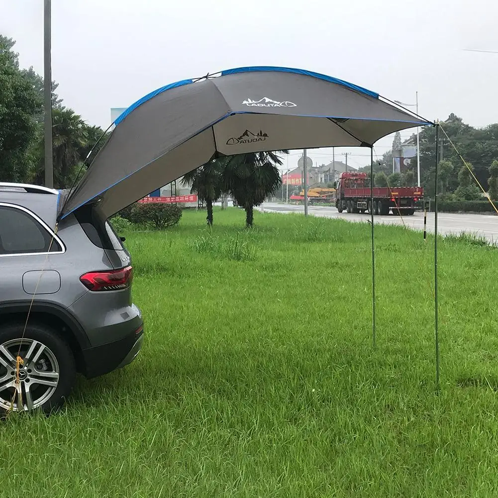 

Car Rooftop Awning Waterproof Tear Resistant Durable Car Side Awning Anti-UV Tent For Beach Camping Auto Traveling Tent
