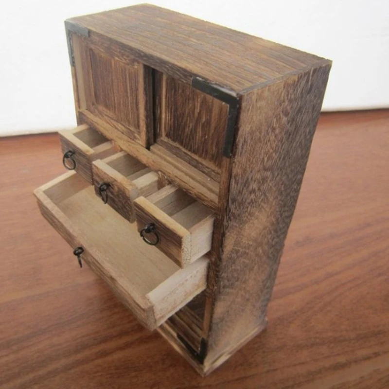 Ручной работы старинный деревянный шкаф украшение для гостиной Новая Домашняя