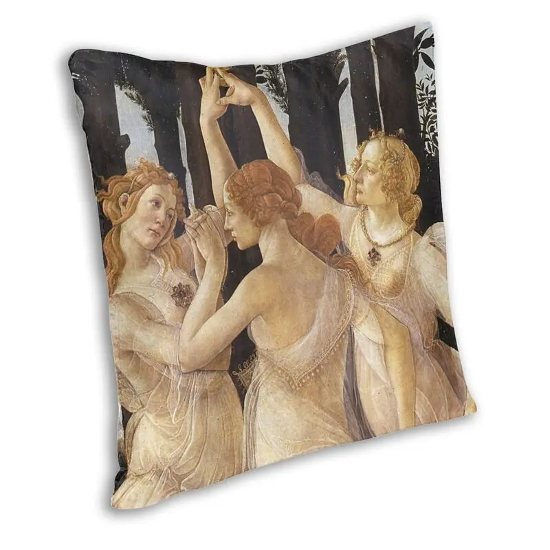 Sandro Botticelli The Three Graces диван вельветовый чехол для подушки итальянский художник