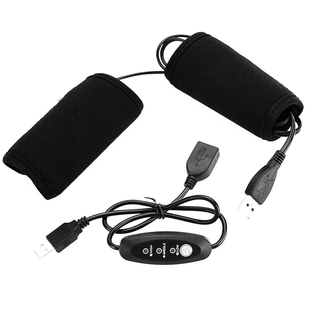

1 Pair Temperature Control Switch Universal Heating Grip Outdoor Motorcycle Handle Cycling Fast Electric Mountain Bike Winter