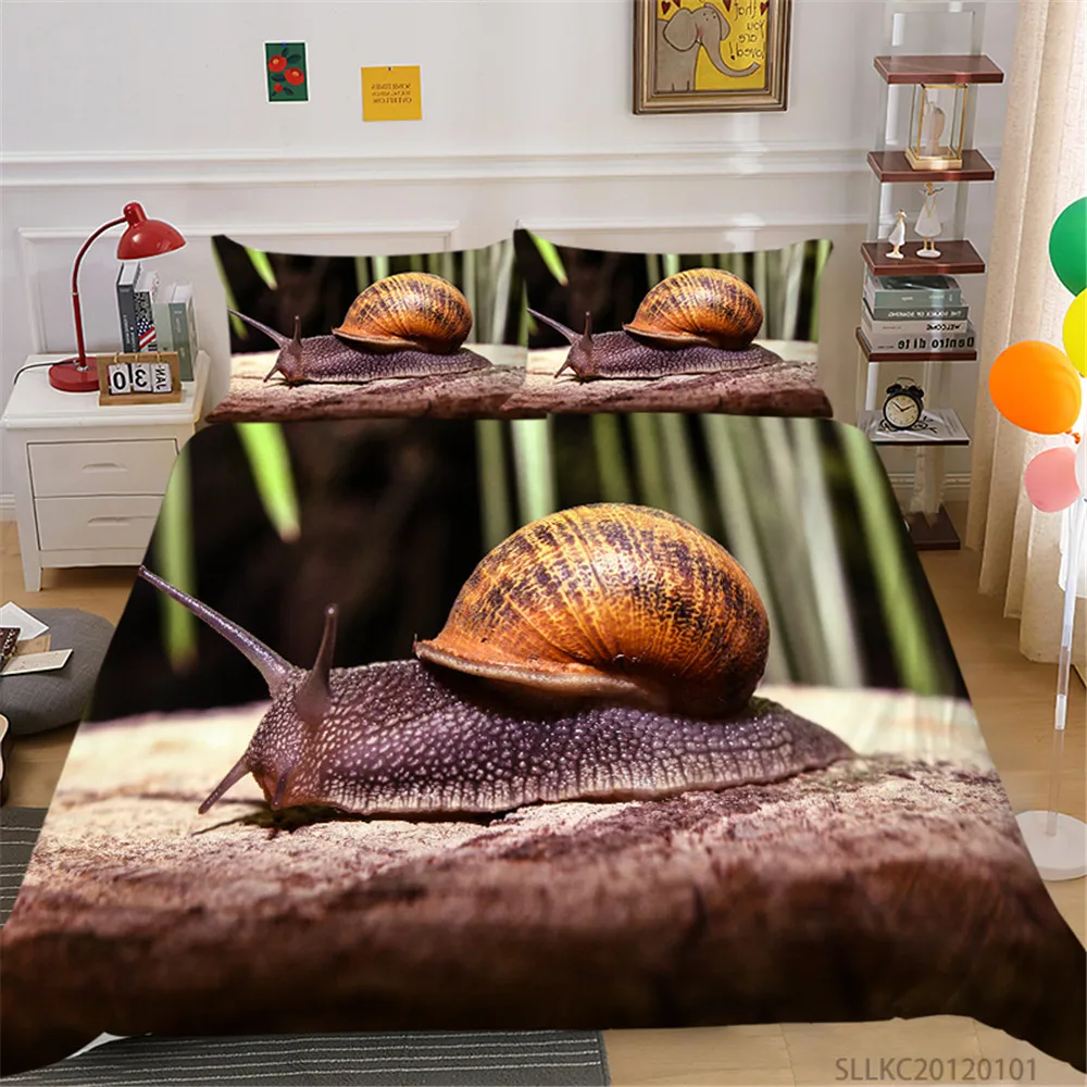 

3D Lifelike Insect Bedding Sets Luxury Duvet Cover Pillow Case Twin Full Queen King Size Quilt Set Adult Double Bed Set