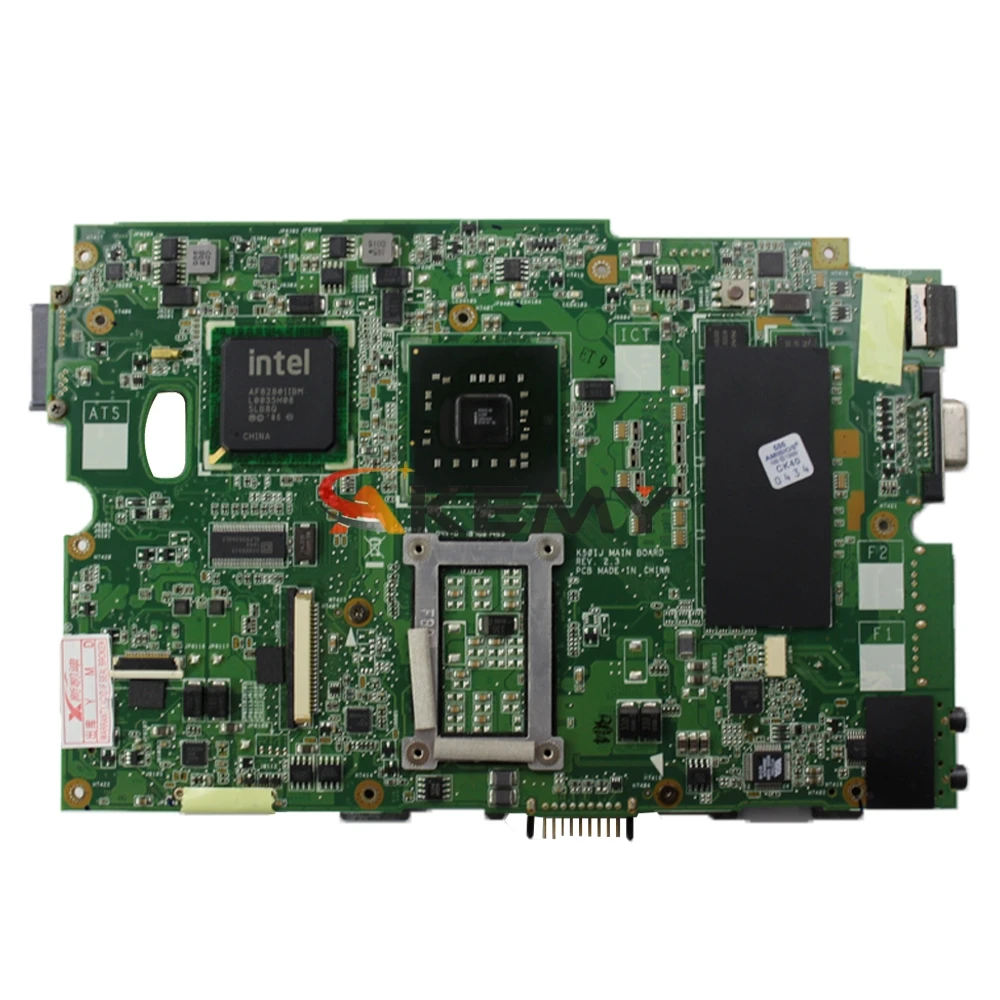 Free CPU!!! laptop motherboard W/ 2GB RAM For Asus K50IJ K60IJ X5DIJ 15.6 inch &quot Mainboard |