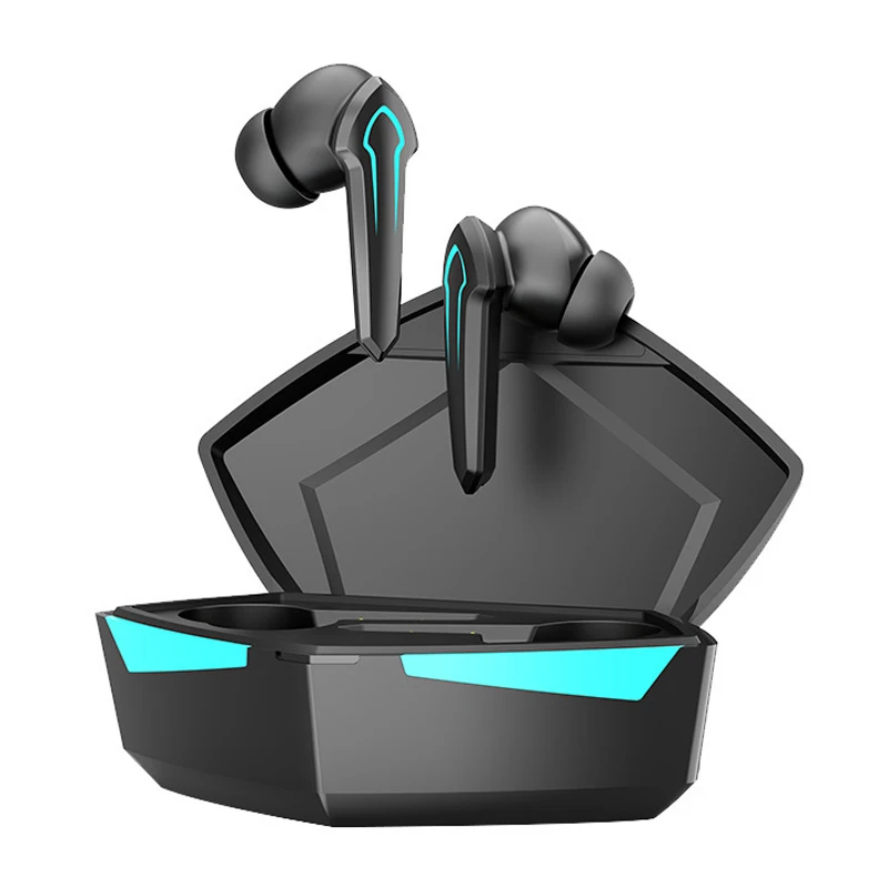 

Игровая гарнитура TWS, Bluetooth 5,1, 65 мс, низкая задержка, беспроводные наушники с басами, спортивные Bluetooth-наушники
