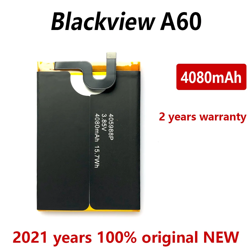 original batteries 4080mah battery for blackview a60 405988p mobile phone genuine replacement high quality batterytracking code free global shipping