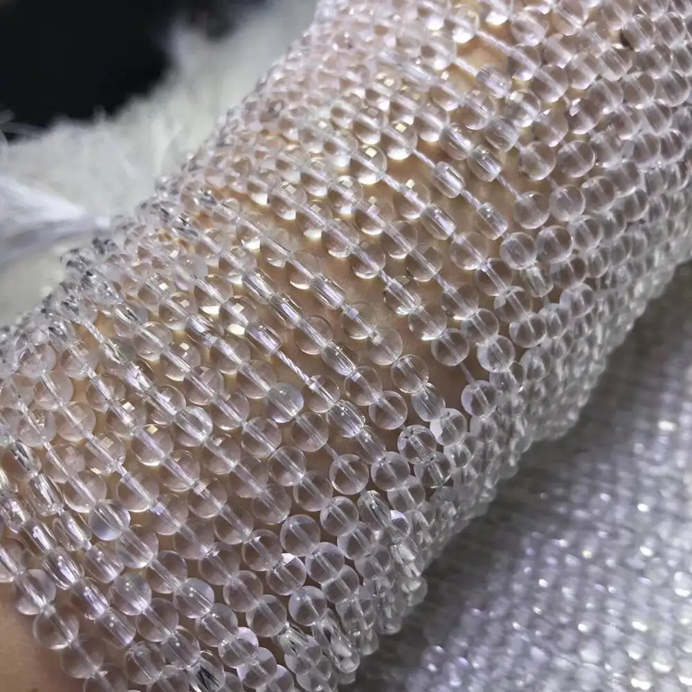 Свободные бусины белый кристалл граненая монета 3*4 мм 14 &quotдля DIY изготовления