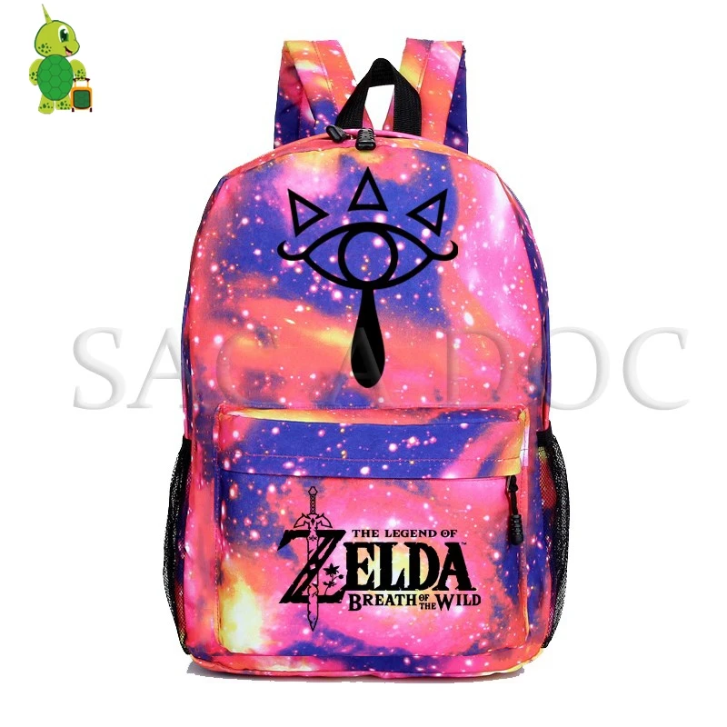 3 Легенда о Зельде игровой рюкзак для Galaxy Link Majora's Mask школьные сумки для подростков девочек мальчиков путешествия рюкзак Детский рюкзак для книг - Цвет: 3