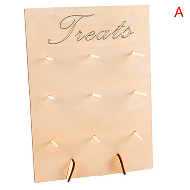 Подставка для пончиков деревянная Подвесная подставка настольные пончики