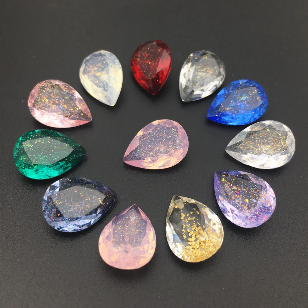 

Каплевидная прозрачная Фантазийная каучуковая КАПЛЕВИДНАЯ смола, 7x10 10x14 13x18 мм, ювелирные аксессуары, заостренный камень грушевидной формы,...