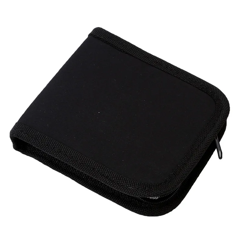 Черный портативный комплект для шитья иглы ленты ножницы нитки швейные