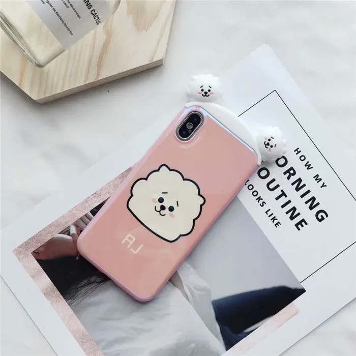 Для iPhone 11 Pro MAX футболка с рисунками из мультфильма «Улица Сезам», жабы, кролика, Розовая пантера синий свет IMD чехол для iPhone Xs XR Xs Max X 6 6s7 8 Plus - Цвет: 10