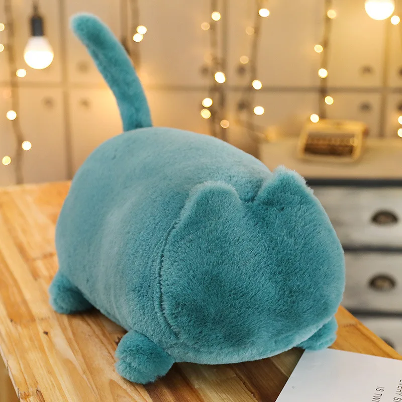 

Cute cat plush toy sleeping bed lazy pillow girl doll sleeping doll birthday gift