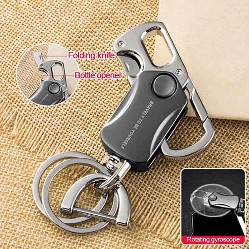 Мульти-Функция Key Chain Творческие автомобильный брелок кольцо