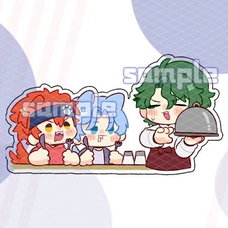 

Cute Anime SK EIGHT Expression Brooch Pins SK8 the Infinity MIYA REKI SNOW JOE Cherry Blossom Acrylic Badge Medal Souvenir Toy