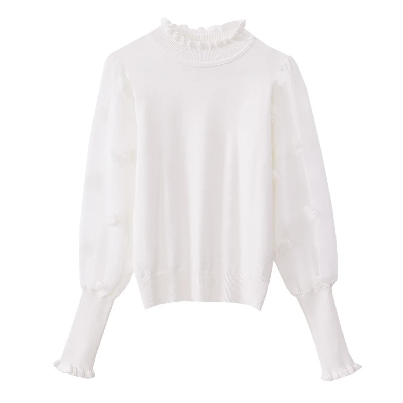 Пуловер с высоким воротником осенне-зимняя одежда женская 2020 корейский