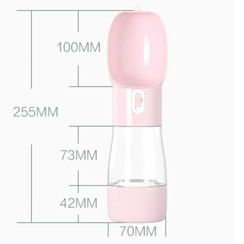 

Pets Travel Drinking Feeder Bowl Portable Water Food 2 In 1 Container Bottle Outdoor Puppy Cat Feeding Dispenser Dropship