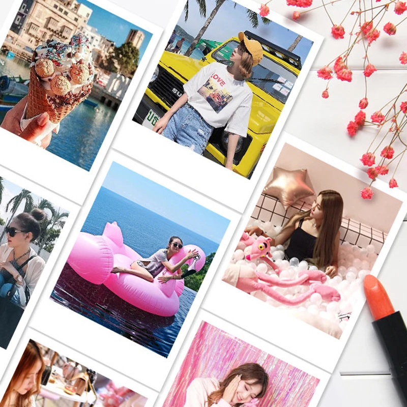 30/50 шт HD печать фото на заказ квадратное изображение для ребенка влюбленных