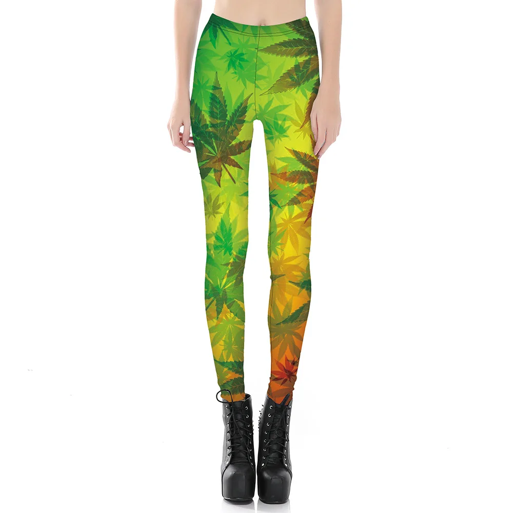 Импортные товары цифровая печать ослепительный пеньковый лист шаблон девять