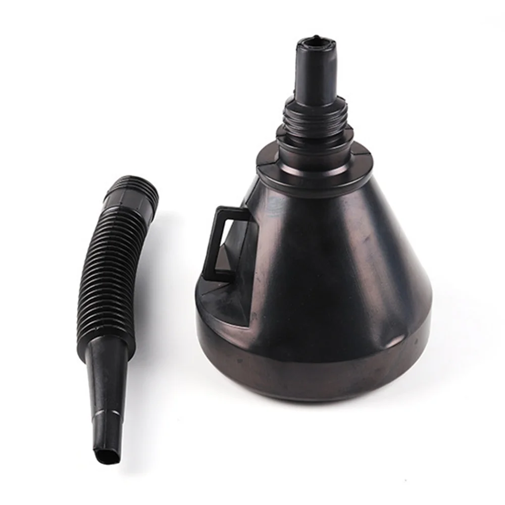 Пластиковая воронка 2 в 1 с носиком для масла воды топлива бензина дизельного