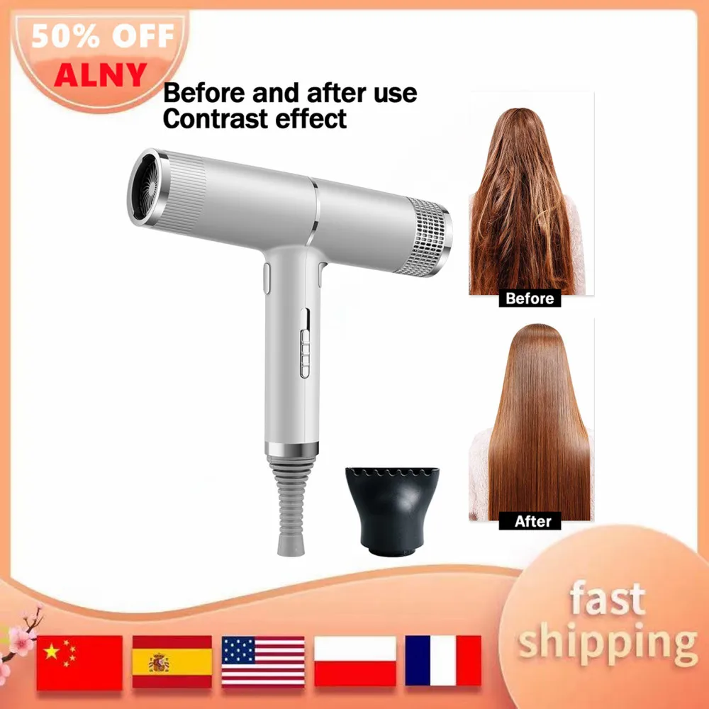 

Professional Hair Dryer Infrared Negative Ionic Blow Dryer Hot&Cold Wind Salon Hair Styler Tool Hair Blower Electric Blow Drier