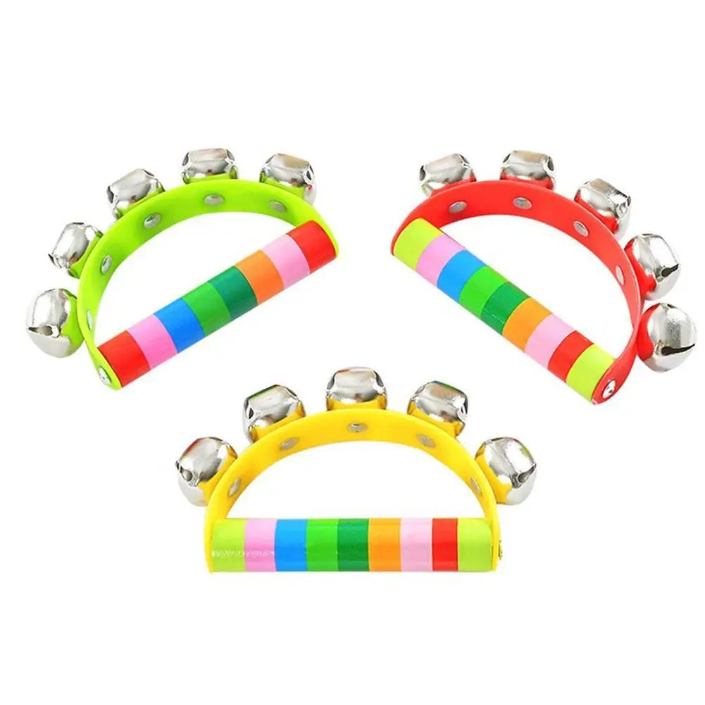 

Kindergarten Educational Toys Color Handbell Semicircle Y6S5
