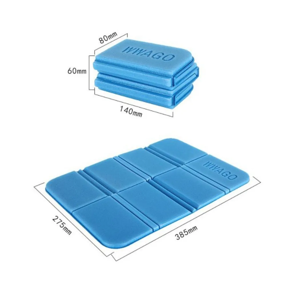 

Foldable Outdoor Dual Camping Mat Seat Moisture Proof XPE Cushion Portable Waterproof Foam Pads Yoga Chair Picnic Beach Pad