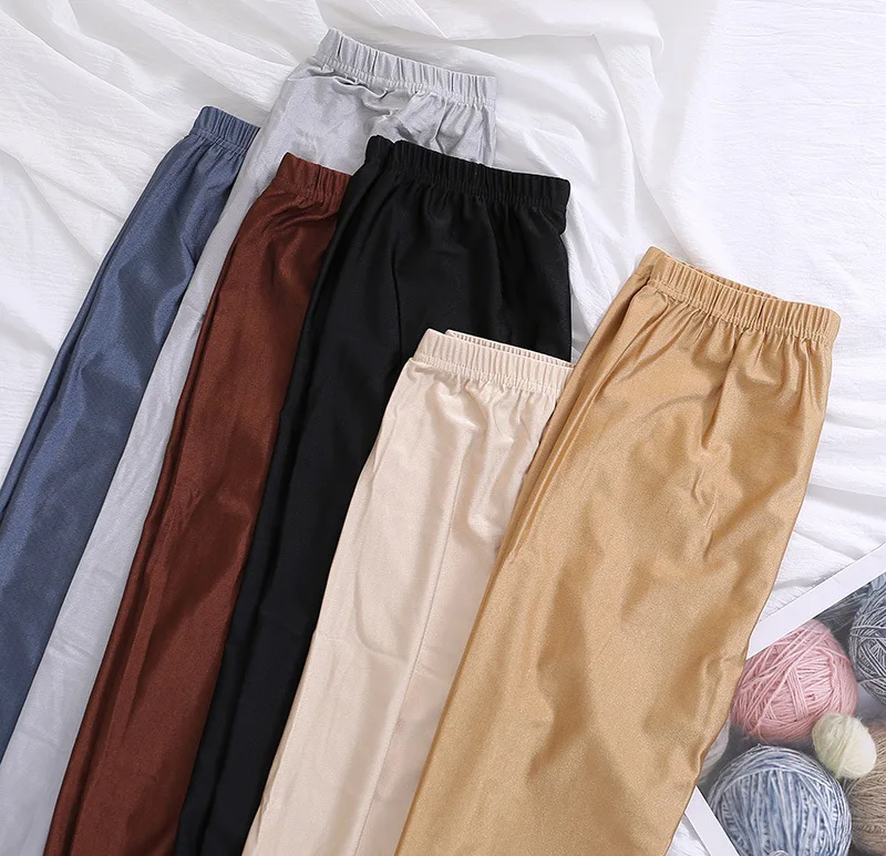 Женские легинсы для тренировок блестящего размера плюс фитнеса спортивная