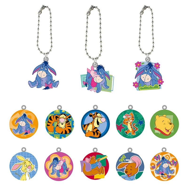 

Disney Peel Jumping Tiger And Winnie The Pooh Animation Pattern Keychain Acrylic Fashion Fun Keychain Ornament
