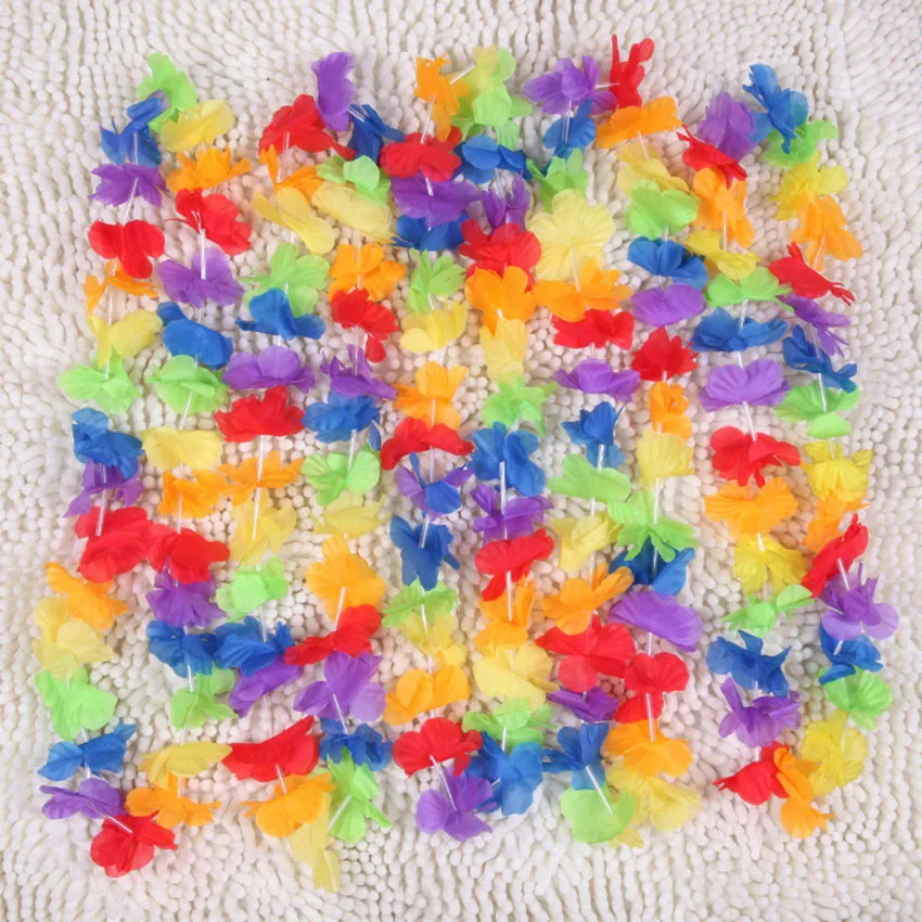 10 шт. Гавайский Рождественский венок украшение для двери гавайская вечевечерние